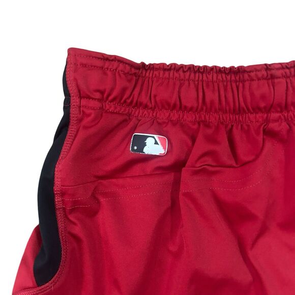 Nike Cincinnati Reds MLB Performance Shorts Mens XXL Dri-Fit Team Red Black - Picture 4 of 16